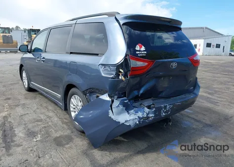 2016 Toyota Sienna Xle Premium 8 Passenger from USA, damaged, VIN 5TDYK3DC0GS766059